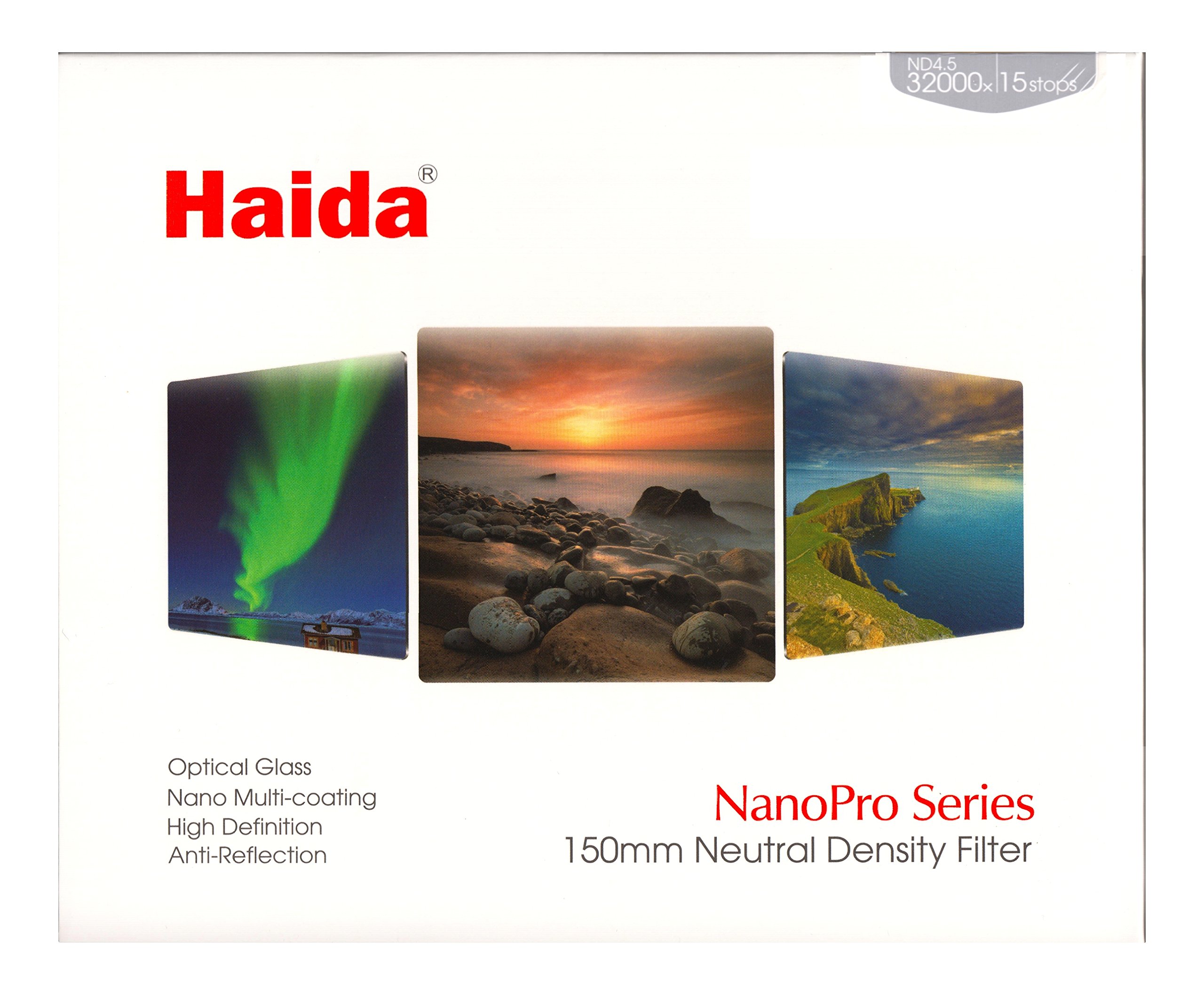 Haida Haida Nanopro Mc Neutral Density ND32000 Nd 45 Optical Glass Filter 150 15 Stop