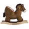 Rockin Rider Bubbles Baby Rocker Plush Brown Large