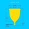 Super Jennie Menstrual Cup  Large Capacity Period Cup for Heavy Flow Sensitive Bladder Users Soft Flexible Tampon Pad Alternative  Large Teal