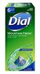 Dial Antibacterial Bar Soap Mountain Fresh 32 Ounce 6 Bars