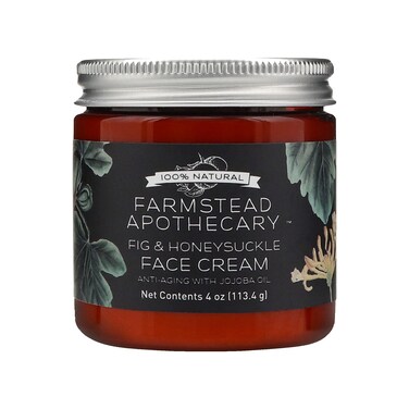 Farmstead Apothecary 100 Natural AntiAging Face Cream with Jojoba Oil 4 oz Citrus Rose