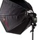 Photoflex RapiDome  Collapsible Softbox for Speedlights with Grid  Light Stand
