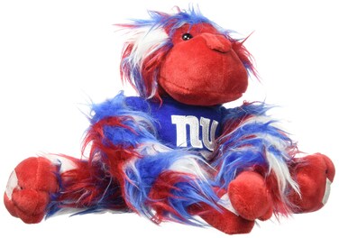 New York Giants Fluffy Monkey