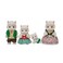 Calico Critters Woolly Alpaca Family Dolls Dollhouse Figures Collectible Toys Multi