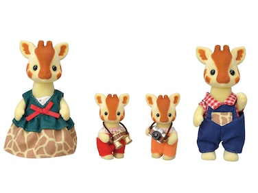 Calico Critters Woolly Alpaca Family Dolls Dollhouse Figures Collectible Toys Multi
