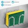 KESOL Kitchen Sponge Holder  Kitchen Sink Caddy for Sponges Scrubbers Soap No Drilling Adhesive Rustproof SUS304 Stainless Steel Compact Kitchen Sink Accessories