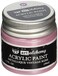 Prima Marketing Finnabair Art Alchemy Acrylic Paint 17 Fluid Ounces Metallique Vintage Rose