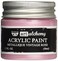 Prima Marketing Finnabair Art Alchemy Acrylic Paint 17 Fluid Ounces Metallique Vintage Rose