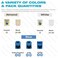 Mediabridge Blank Keystone Jack White  Blank Insert for Keystone Wall Plate  25 Pack Part 51J00WH25PK