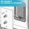 Mediabridge Blank Keystone Jack White  Blank Insert for Keystone Wall Plate  25 Pack Part 51J00WH25PK