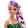 Mermaid Doll Mermaid Fairy Princess Fashion Doll with Hair Seahorse Toy and Crown