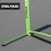 Pro Focus Pickleball Net Set  Includes 4 Player Wooden Pickleball Paddles and 3 Pickleballs Outdoor and Indoor Fun for Adults and Families All Skill Levels