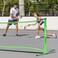 Pro Focus Pickleball Net Set  Includes 4 Player Wooden Pickleball Paddles and 3 Pickleballs Outdoor and Indoor Fun for Adults and Families All Skill Levels