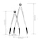 Hoship Kitchen Tongs Salad Tongs 9 inch Cooking Food Barbecue Silicone Tongs Grill Salad Ice Tongs Heat Resistant Food Grade 912 Black