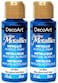 2Pack  DecoArt Dazzling Metallics Acrylic Colors  Blue 2Ounces Each