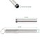 PPFISH Pocket Toothpick Holder keychain  Waterproof Metal Toothpick Box Container  2 Titanium Toothpick Ultralight Travel Kits