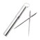 PPFISH Pocket Toothpick Holder keychain  Waterproof Metal Toothpick Box Container  2 Titanium Toothpick Ultralight Travel Kits