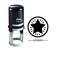 Star Round Self Inking Rubber Stamp Custom Shiny 20 mm Mini Stamps Personalized Teachers Stamps