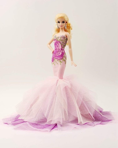 Handmade Dress Fit for 12 Doll The Cora Gu Handmade Purple Violet Mermaid GownDress Fit for 12 Fashion DollDolls not Included