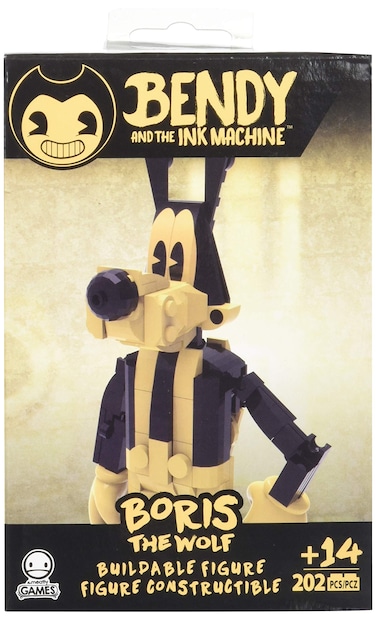 Bendy and the Ink Machine  Boris Buildable Figure 202 pieces 60 months to 180 months