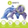 manimo Weighted Stuffed Animal for Kids  Lap Pad Sensory Tool  Perfect for Home Schools Kindergartens Daycares