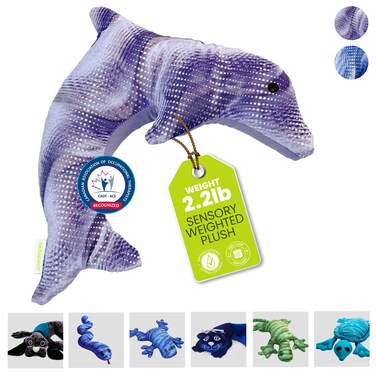 manimo Weighted Stuffed Animal for Kids  Lap Pad Sensory Tool  Perfect for Home Schools Kindergartens Daycares