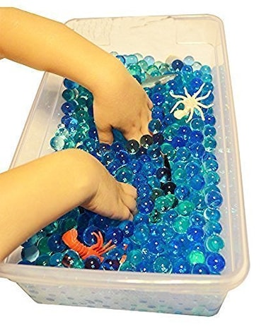 AdaptEase Occupational Therapy Sensory Bin Discovery Playbox Aqua Theme