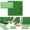 Sorbus Grass Foam Floor Tiles  12 Interlocking Mats of 24X24 Total of 48 Sq Ft for Kids Outdoor Toys Playroom Deck Patio Basement Home Gym  Artificial Carpet Grass Turf Indoor Outdoor Flooring