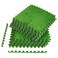 Sorbus Grass Foam Floor Tiles  12 Interlocking Mats of 24X24 Total of 48 Sq Ft for Kids Outdoor Toys Playroom Deck Patio Basement Home Gym  Artificial Carpet Grass Turf Indoor Outdoor Flooring
