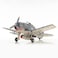 Old Modern Handicrafts Grumman F6F Hellcat Plane Model  Wall Dcor  140 Scale Model Metal  Exotic Wall Decoration for Home  Office  145 x 12 x 6 Inches