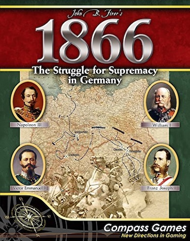 CPS 1866 Struggle for Supremacy in Germany Boardgame