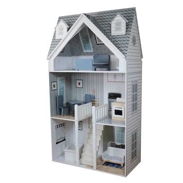 Teamson Kids Deluxe City Doll House for Dolls 115 in Doll Dollhouse 115