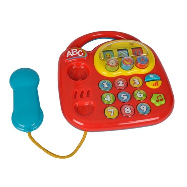 Simba ABC Telephone Toy Telephone Orange