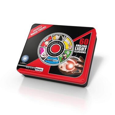 Marvins Magic  60 Amazing Light Illusions  Amazing Magic Tricks for Kids  Includes Cool Stuff Such As Mysterious Magical Squeakers Appearing Sponge Balls  More