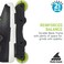 Rollerblade NJR Kids Size Adjustable Street Inline Skate Black and Green High Performance Inline SkatesJunior Size 35