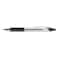 Universal 39910 Comfort Grip Clear Retractable Gel Ink Roller Ball Pen Black Ink 7mm 36Pack