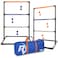 Rally and Roar Premium Ladder Ball Toss Game for Adults Family  Outdoor Ladders Set with Canvas Bag Resin Bolos and Thick PVC Piping  Backyard Games Activities