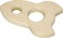Rocket Shaped Maple Teether  Made in USA