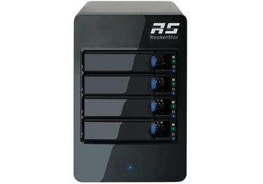 HighPoint RocketStor 6414S 6Gbs SASSATA 4Bay Storage Tower Enclosure