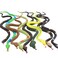 ValeforToy Rubber Snake9 Pack Realistic Snake Toy SetSuper Stretches Material TPR Snake Figure Keep Birds Away Bathtub Garden Rainforest Reptile Fake Snake Toy