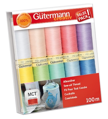 Gutermann Thread Set MultiColour 100m