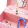 Jewelkeeper Ballerina Music Jewelry Box  Swan Lake Melody Pink Soft Interior 6x465x35 Elegant Design with Spacious Storage  Ideal Gift for Birthdays and Special Occasions  Ready to Gift