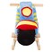 Happy Trails Rocking Motorcycle Toy  Kids Plush Stuffed Ride On Wooden Rocker and Handles  Fun for Boys Girls Toddlers