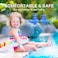 Hearprotek Swimming Ear Plugs 2 Pairs Waterproof Reusable Silicone Ear Plugs for Swimmers Showering Bathing Surfing and Other Water Sports Kids Size