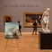 Folding Display Easel Stand 6 PCS 66 Tall Floor Poster Easel Adjustable Telescoping Art Easel Painting Easel Stand Easy Assembly