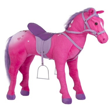 Rockin Rider Sweetie Stable Horse Plush Pink