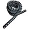YZLSPORTS 5LB Heavy Weighted Jump Rope Skipping Rope Workout Battle Ropes for Men Women Total Body Workouts Power Training Improve Strength Building Muscle