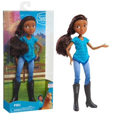 Spirit Riding Free Deluxe Fashion Doll Pru Kids Toys for Ages 3 Up by Just Play