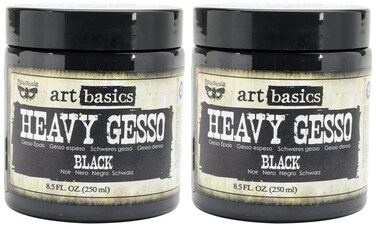Finnabair Art Basics Heavy Gesso 85ozBlack