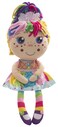 Flip Zee Girls Zandy Candy 2in1 Plush Doll by Jay at Play  Perfect Soft  Squeezable Toy Instantly Switches from 12in Baby to 18in Big Girl Surprise